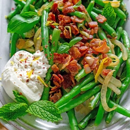 Best Steamed Green Beans Recipe w/ a Secret Ingredient