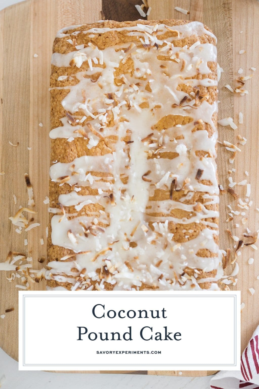 Best Coconut Pound Cake Recipe With A Delicious Coconut Glaze