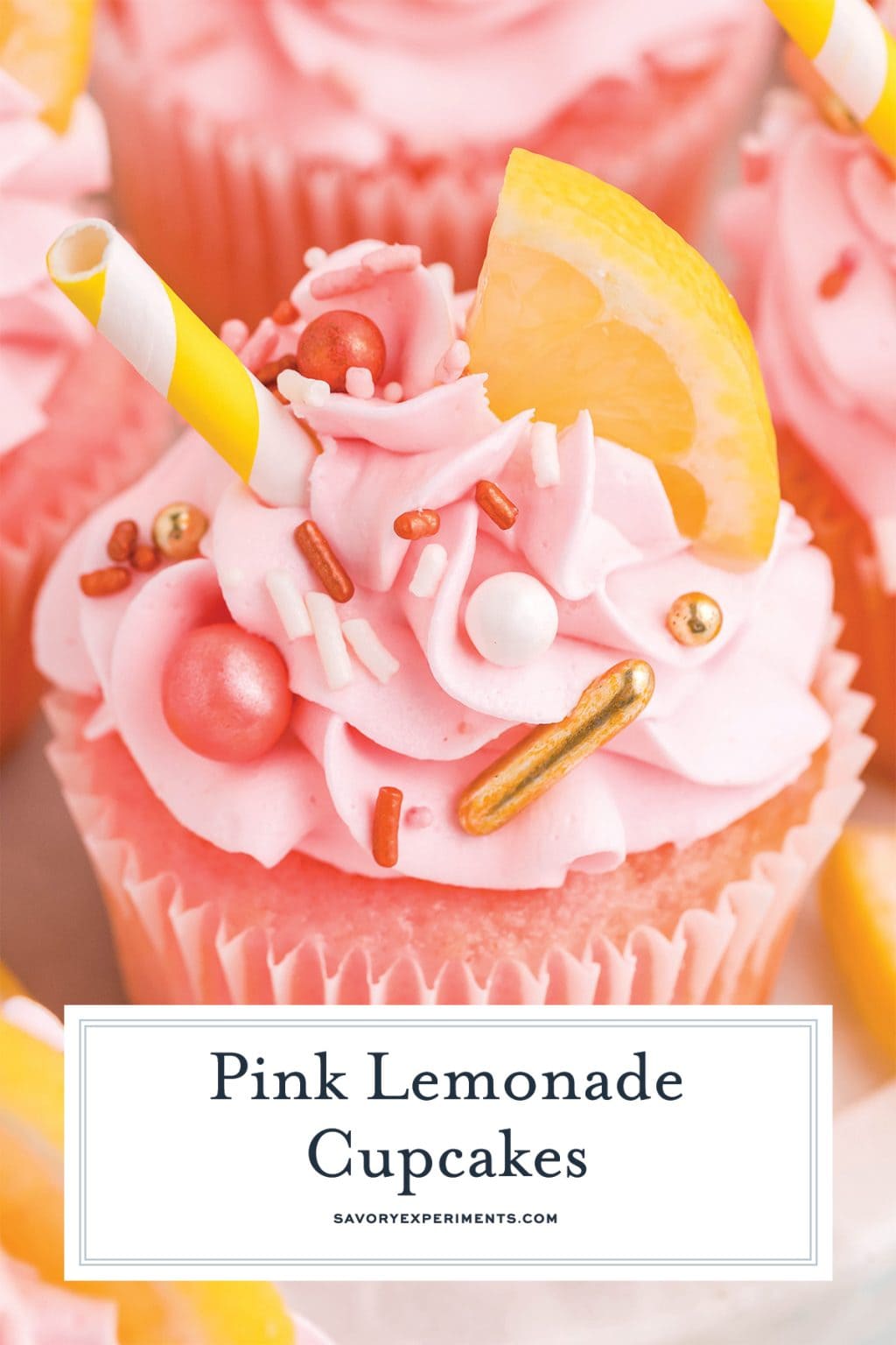 Pink Lemonade Cupcakes - Easy Cupcakes From A Box Mix