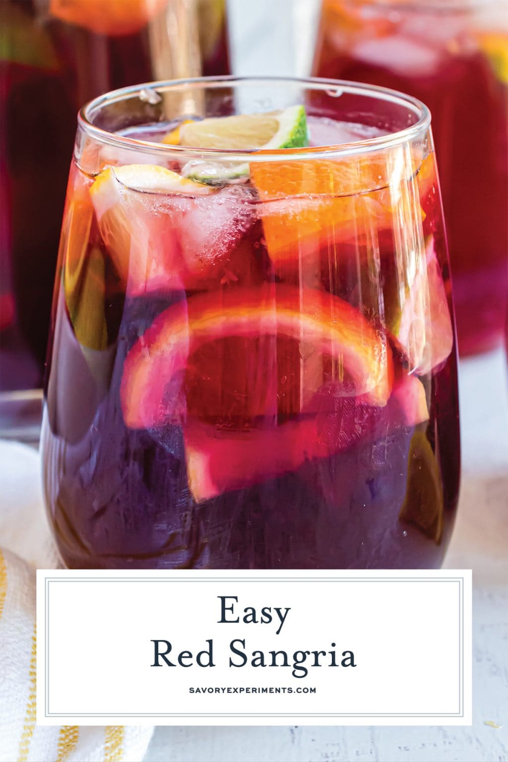 Sweet Red Sangria Easy Sangria Recipe With Fresh Fruit
