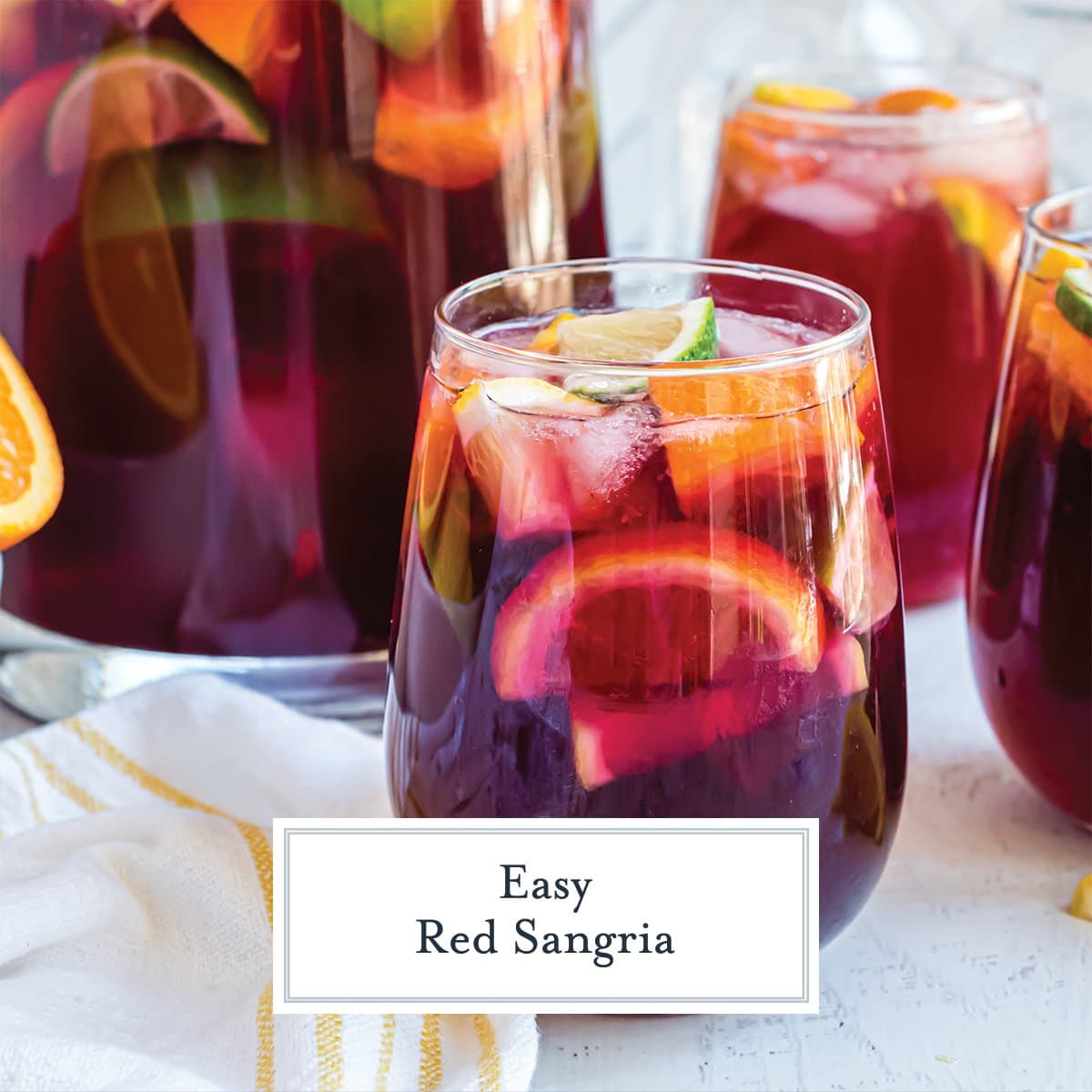 Fruity Red Wine Sangria - Aberdeen's Kitchen