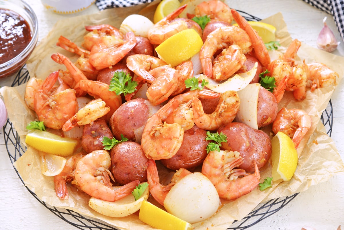 Old Bay Steamed Shrimp - The Culinary Compass