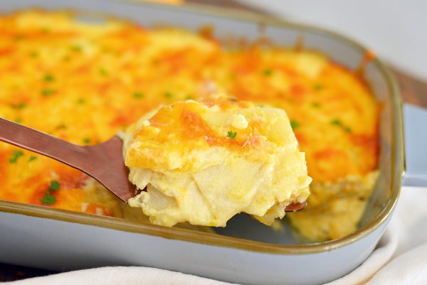 Classic Au Gratin Potatoes Recipe - Simple Ingredients, EASY to Make!