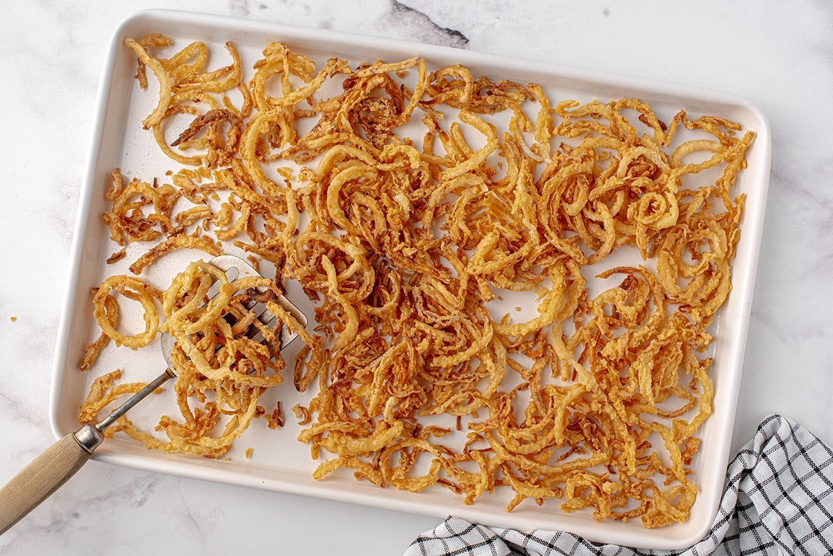 Homemade Copycat French's Onions Strings - West Via Midwest