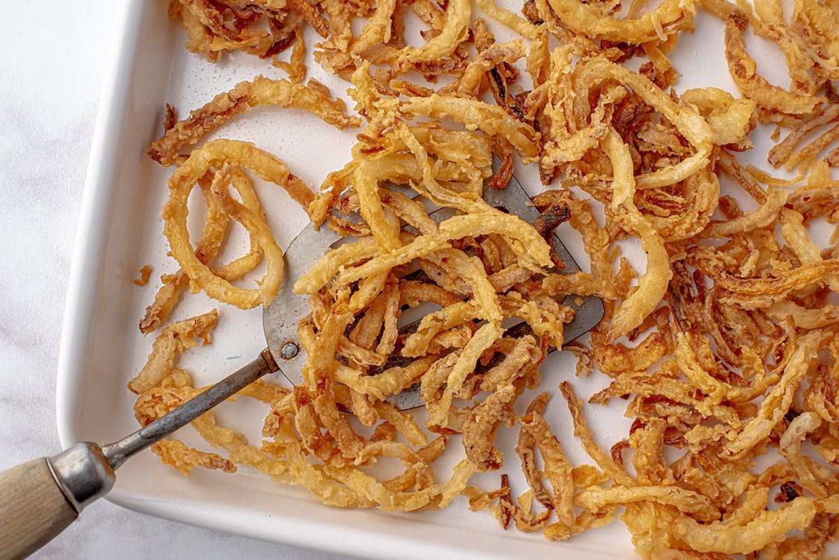 Homemade French Fried Onions Topping Recipe
