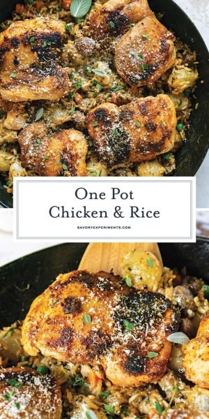 BEST One Pot Chicken and Rice Recipe - Ready in Under 1 Hour!