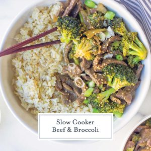 Slow Cooker Beef And Broccoli {10 Mins Prep & Better Than Take-Out!}