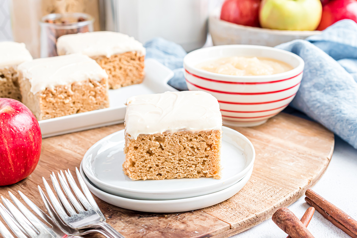 Easy Applesauce Coffee Cake - Butter and Bliss