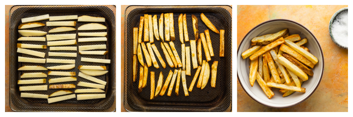 Crispy Air Fryer French Fries (Only 4 Ingredients!) - Spend With Pennies