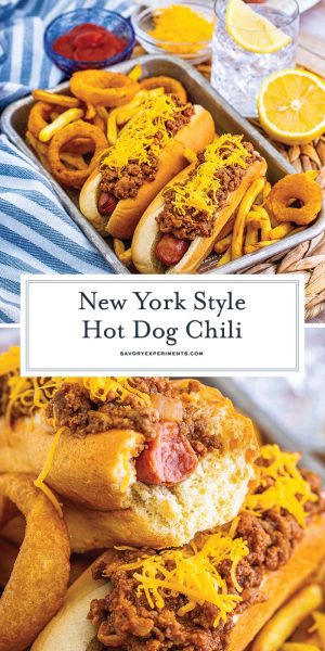 Best Hot Dog Chili (Traditional New York Style) - Savory Experiments