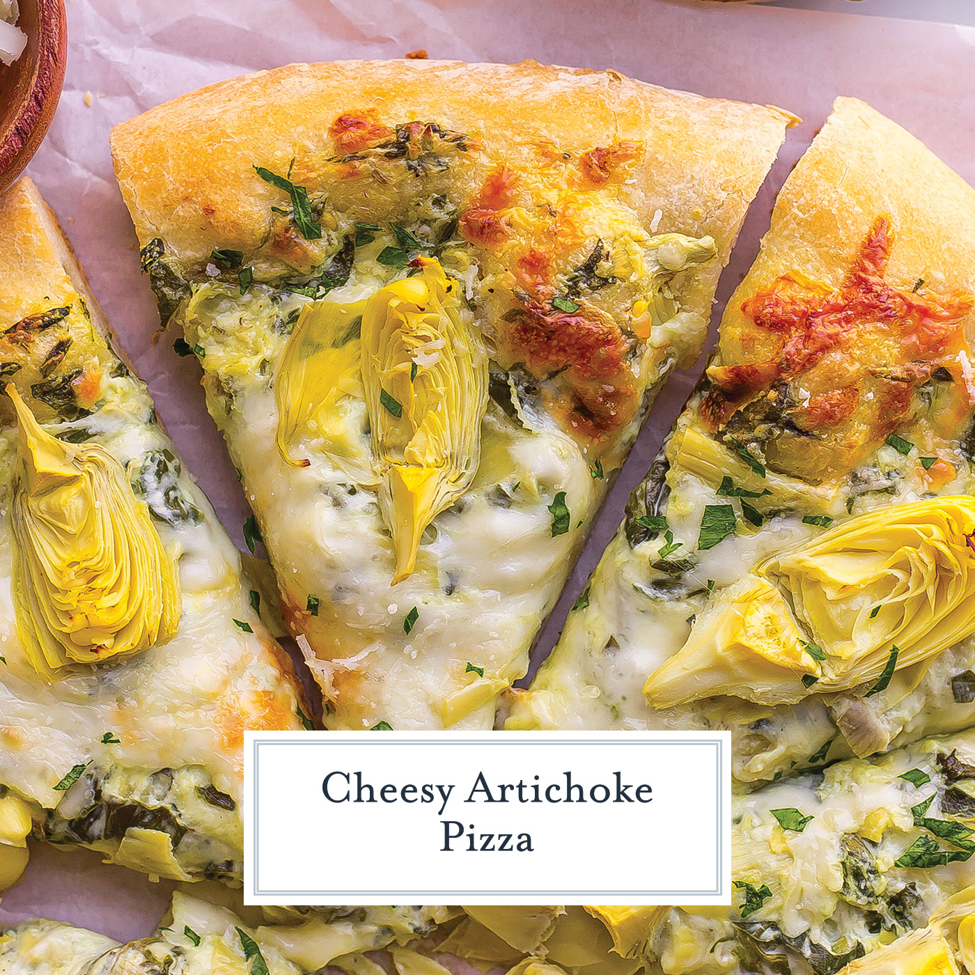 EASY Artichoke Pizza Recipe - Spinach Artichoke Dip Pizza!