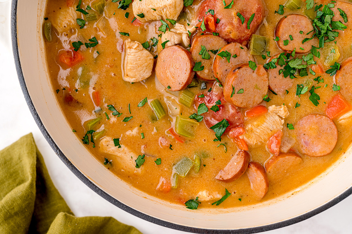 Chicken & Sausage Gumbo (with a Seafood Gumbo Variation!)