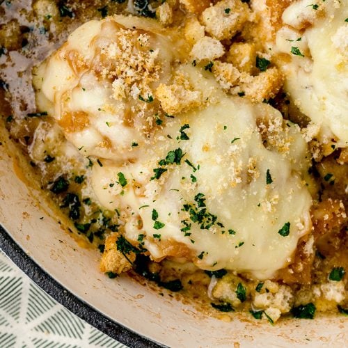 BEST French Onion Chicken Bake Recipe (EASY Comfort Food!)