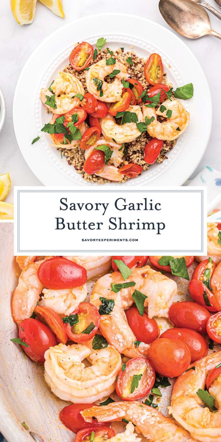 EASY Garlic Butter Shrimp Recipe: 10 mins & 6 Ingredients!