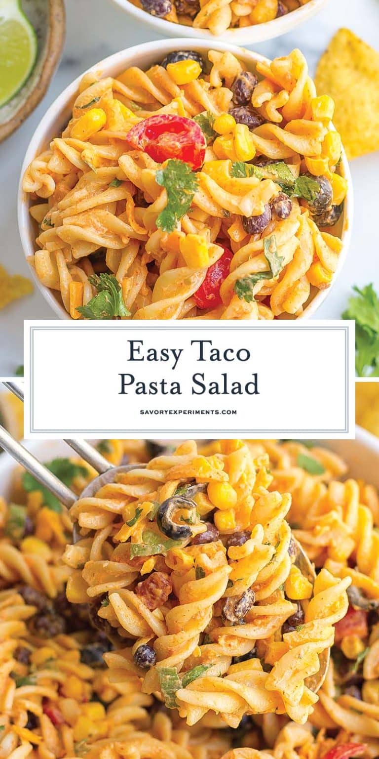 BEST Taco Pasta Salad Recipe (Perfect Side for Picnics & BBQs!)