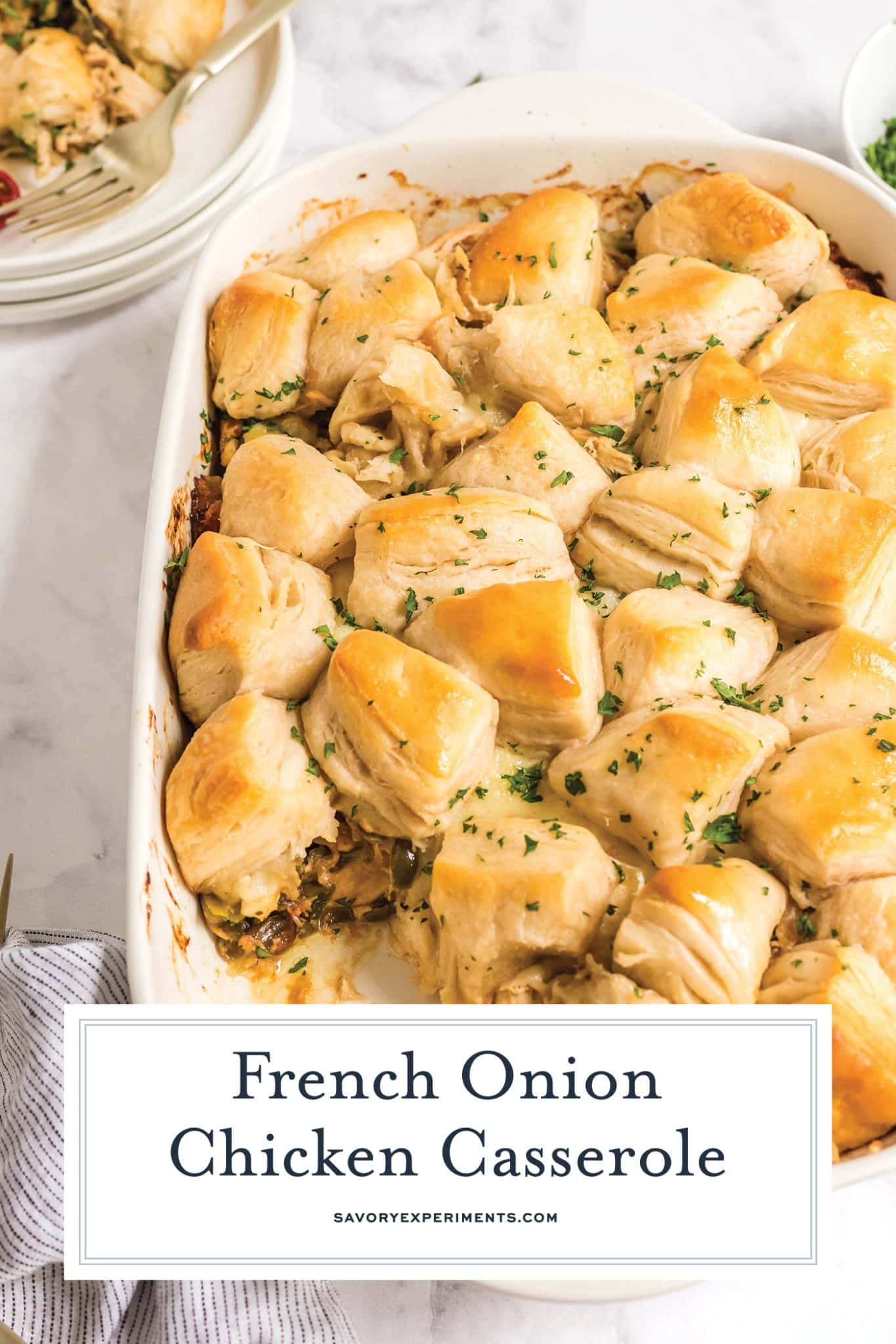 Best French Onion Chicken Casserole One Dish Comfort Food