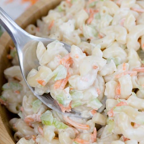 Creamy Macaroni Salad Recipe - Savory Experiments