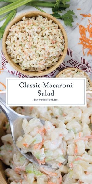 Creamy Macaroni Salad Recipe - Savory Experiments