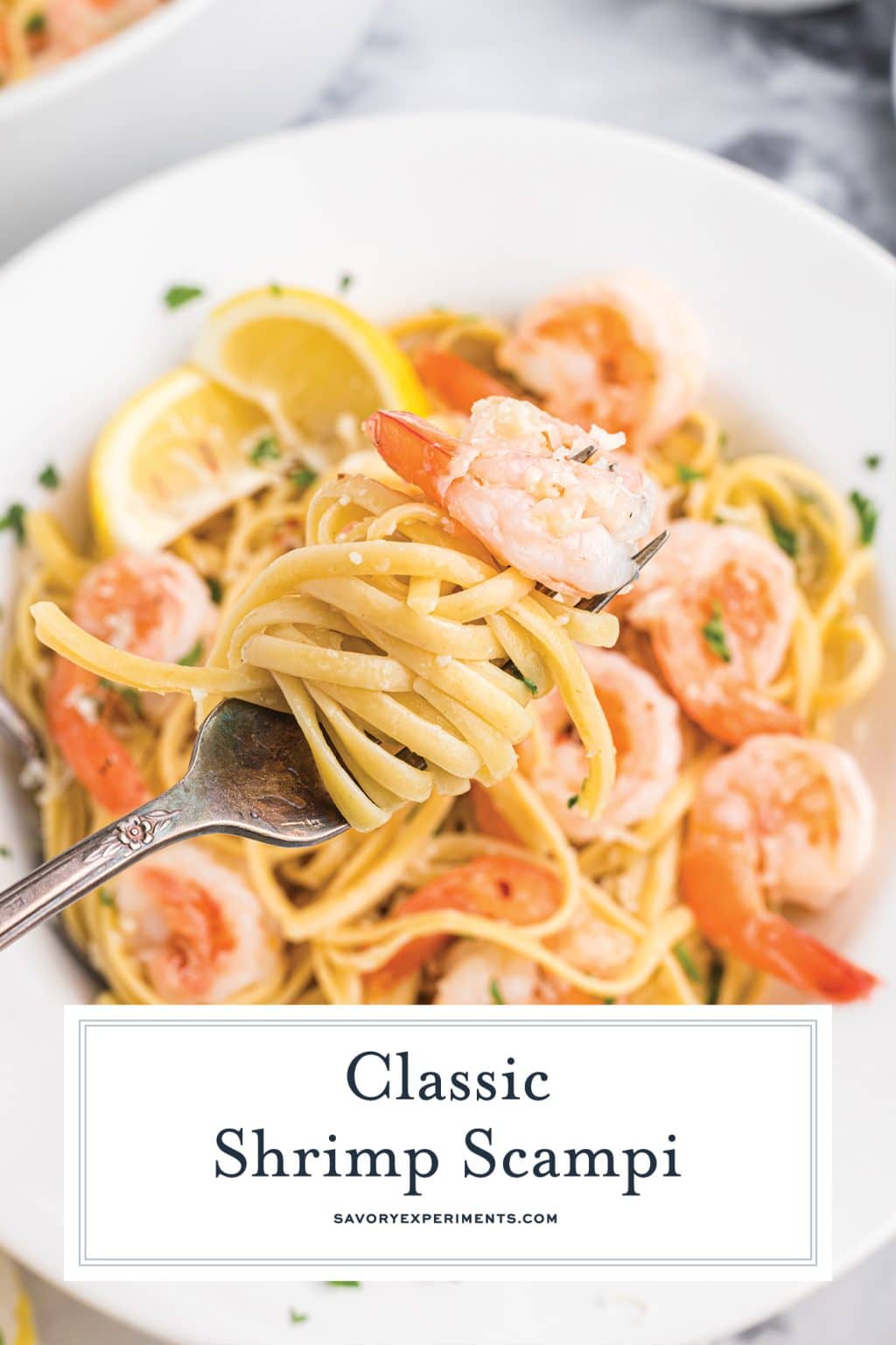 BEST Shrimp Scampi Recipe (EASY 7 Ingredient Italian Dish!)