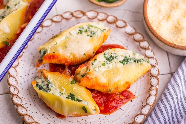 Ricotta Stuffed Shells Recipe - Savory Experiments