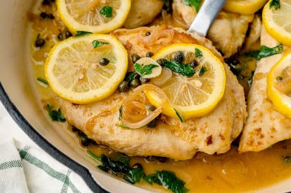 Easy Chicken Piccata Recipe: Capers, Lemon, Shallot, White Wine