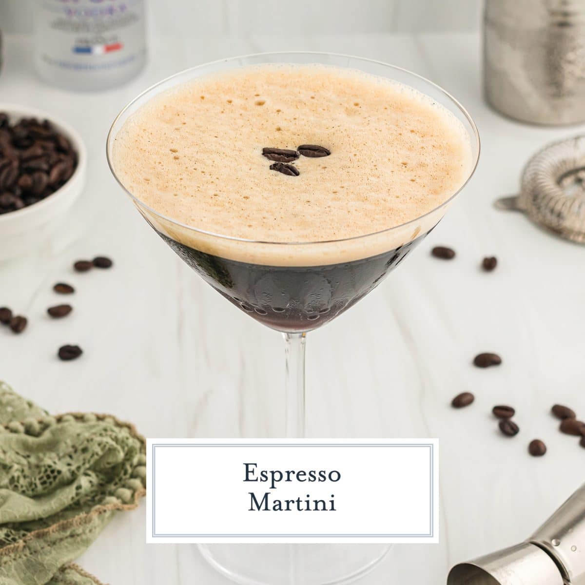 Cold Brew Martini Recipe (Make One Without Espresso!)