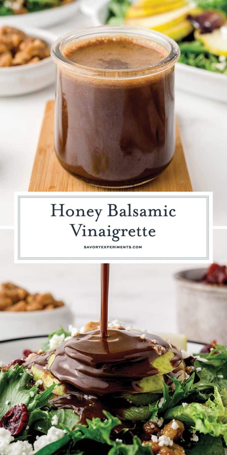 Honey Balsamic Vinaigrette Easy Homemade Salad Dressing 0640