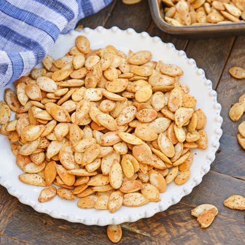 Roasted Pumpkin Seeds - How To Bake Pumpkin Seeds