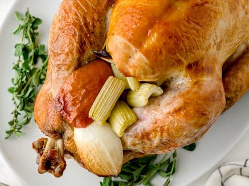 Turkey Cooked with Buttered Muslin  Recipes For Food Lovers Including  Cooking Tips At