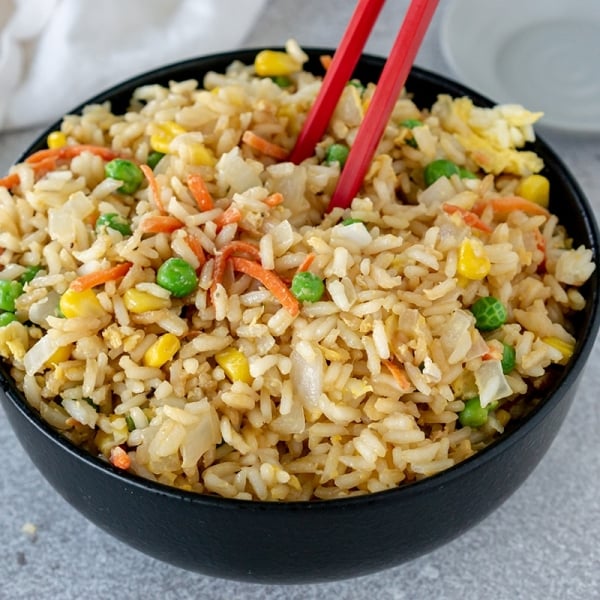 Vegetable Fried Rice Recipe - Savory Experiments