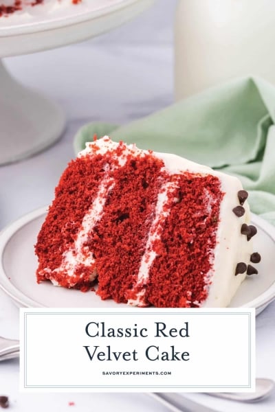 BEST Red Velvet Cake Recipe (Classic, Chocolatey Layer Cake!)