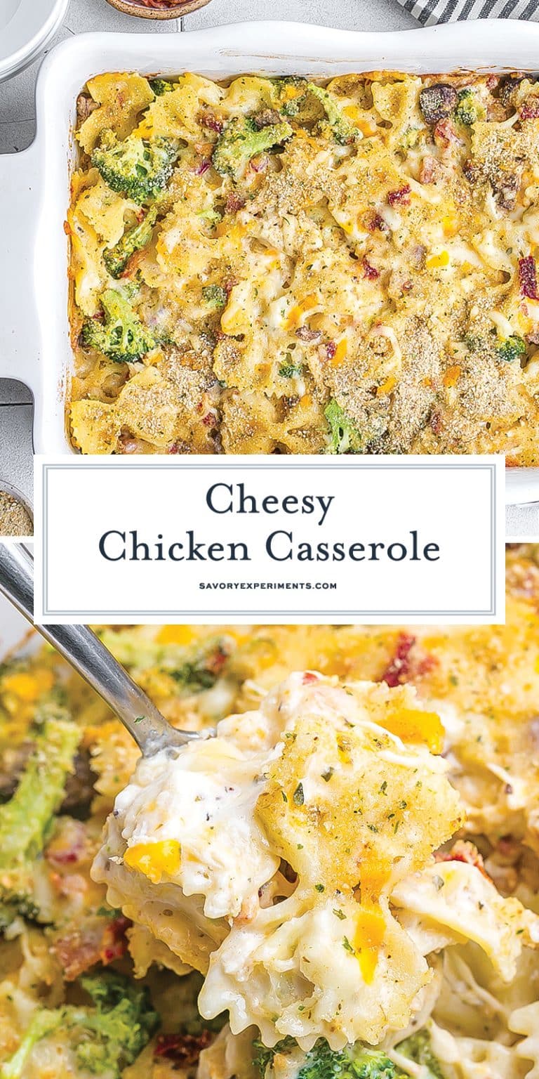 Cheesy Chicken Casserole - An Easy Chicken Casserole Recipe