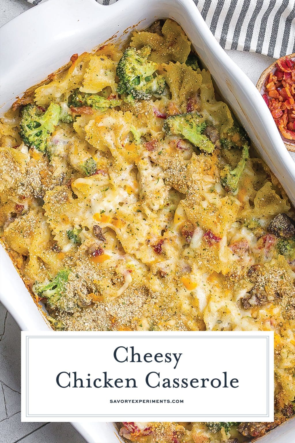 Cheesy Chicken Casserole - An Easy Chicken Casserole Recipe