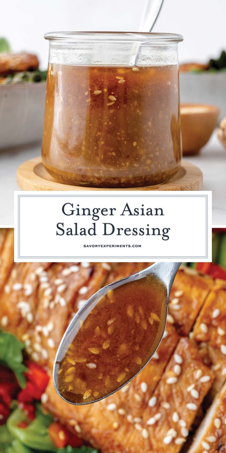 BEST Ginger Asian Salad Dressing (Japanese Steakhouse Recipe)