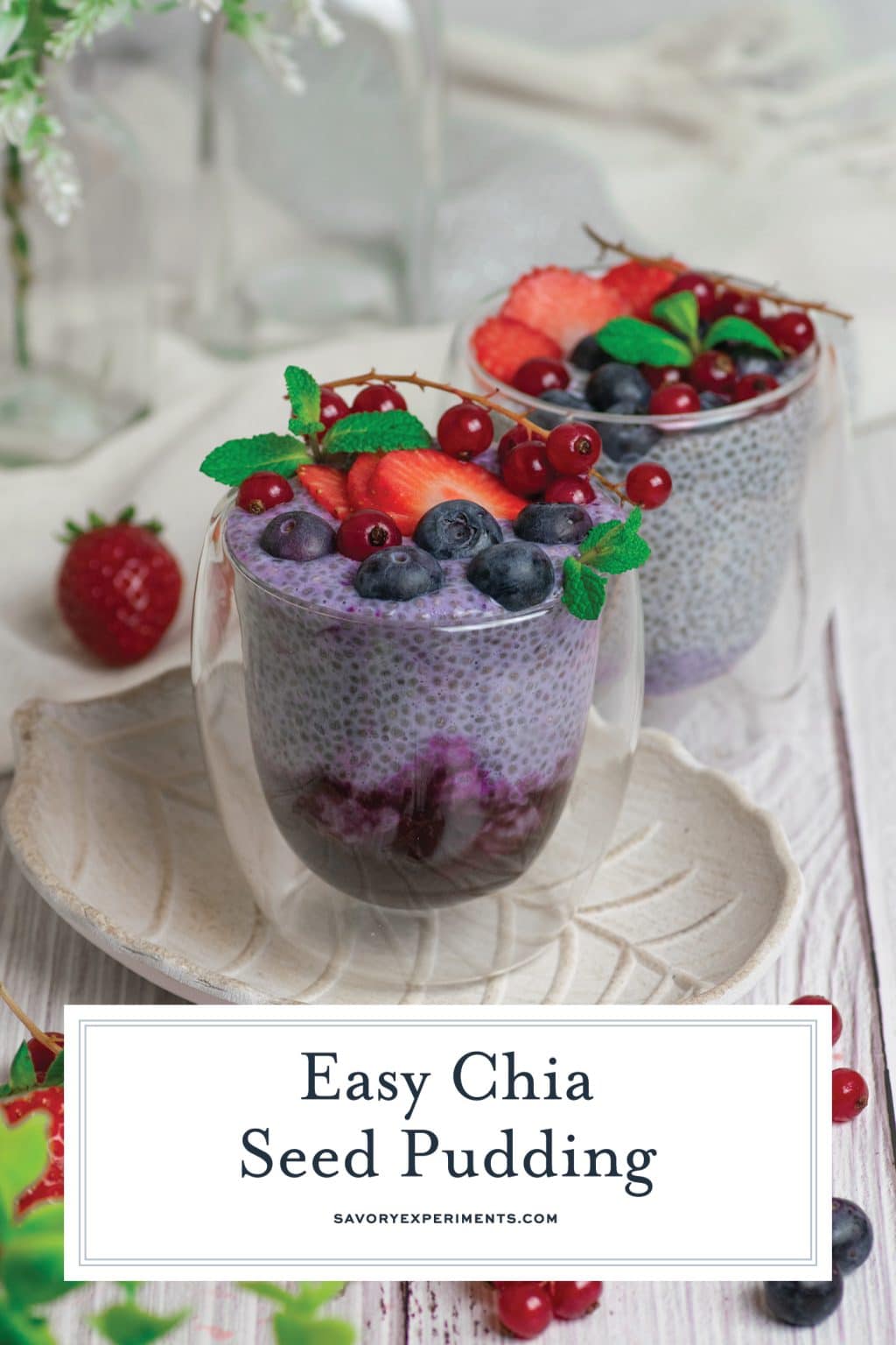 BEST Chia Seed Pudding Recipe (Only 3 Simple Ingredients!)