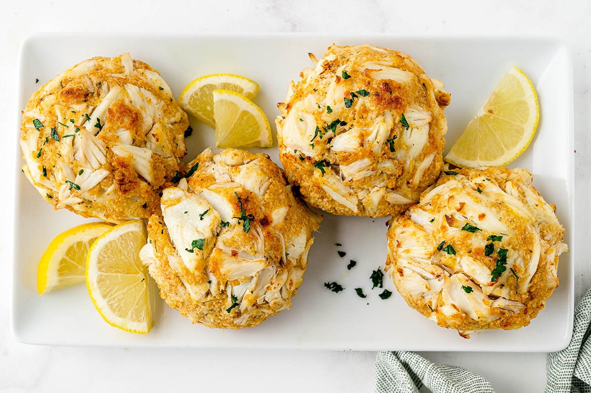 Jumbo Lump Crab Cakes with Pommery Mustard Sauce - bell' alimento