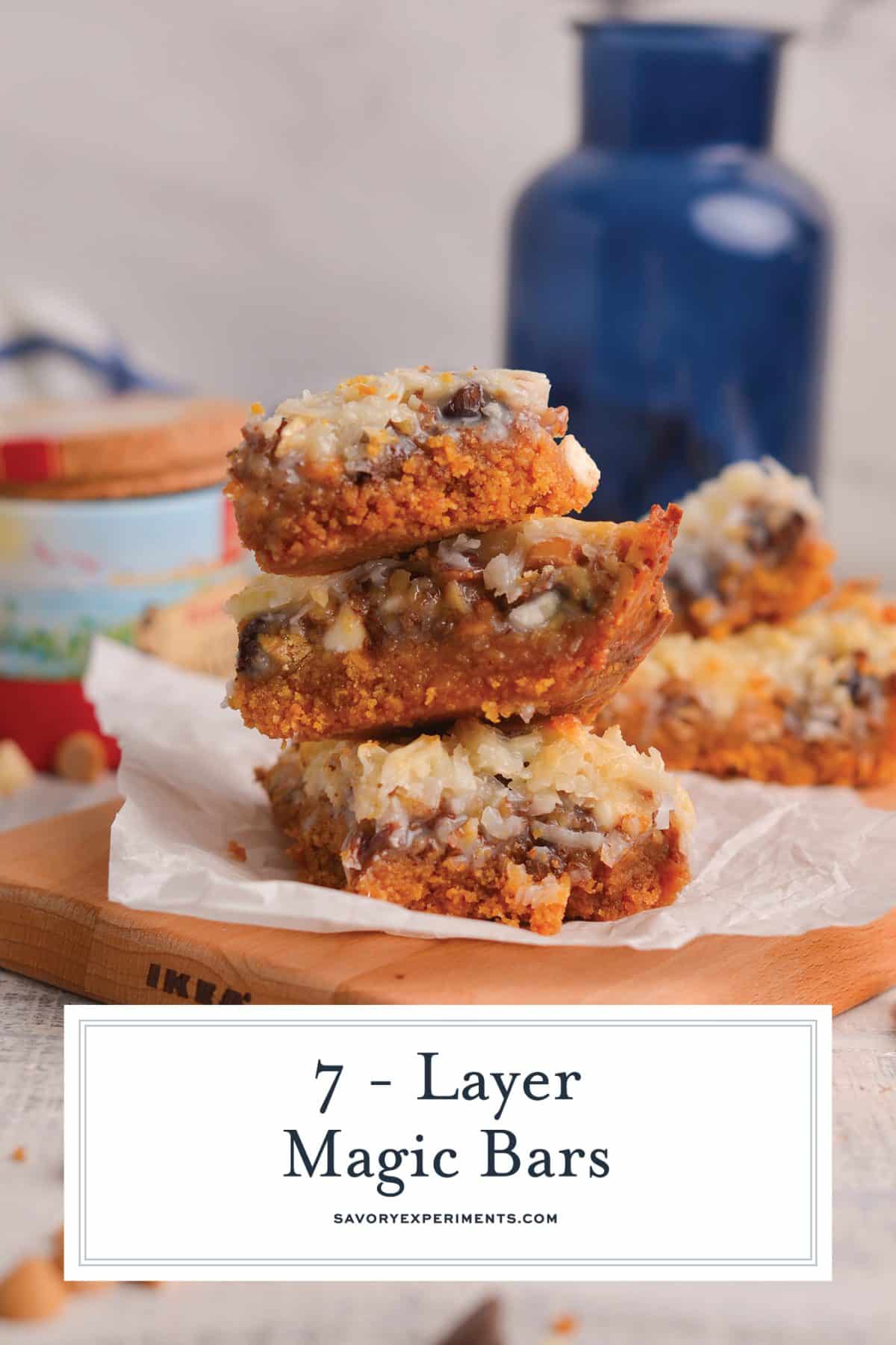 BEST Magic Bars Recipe (aka Hello Dolly Bars or 7 Layer Bars!)