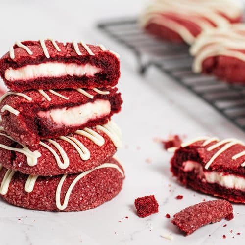 Cream Cheese Stuffed Red Velvet Cookies - Sally's Baking Addiction