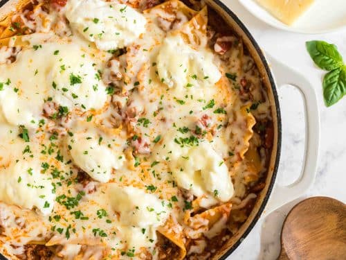 Skillet Lasagna