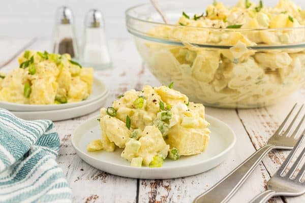 Super Easy Classic Potato Salad Recipe - Savory Experiments