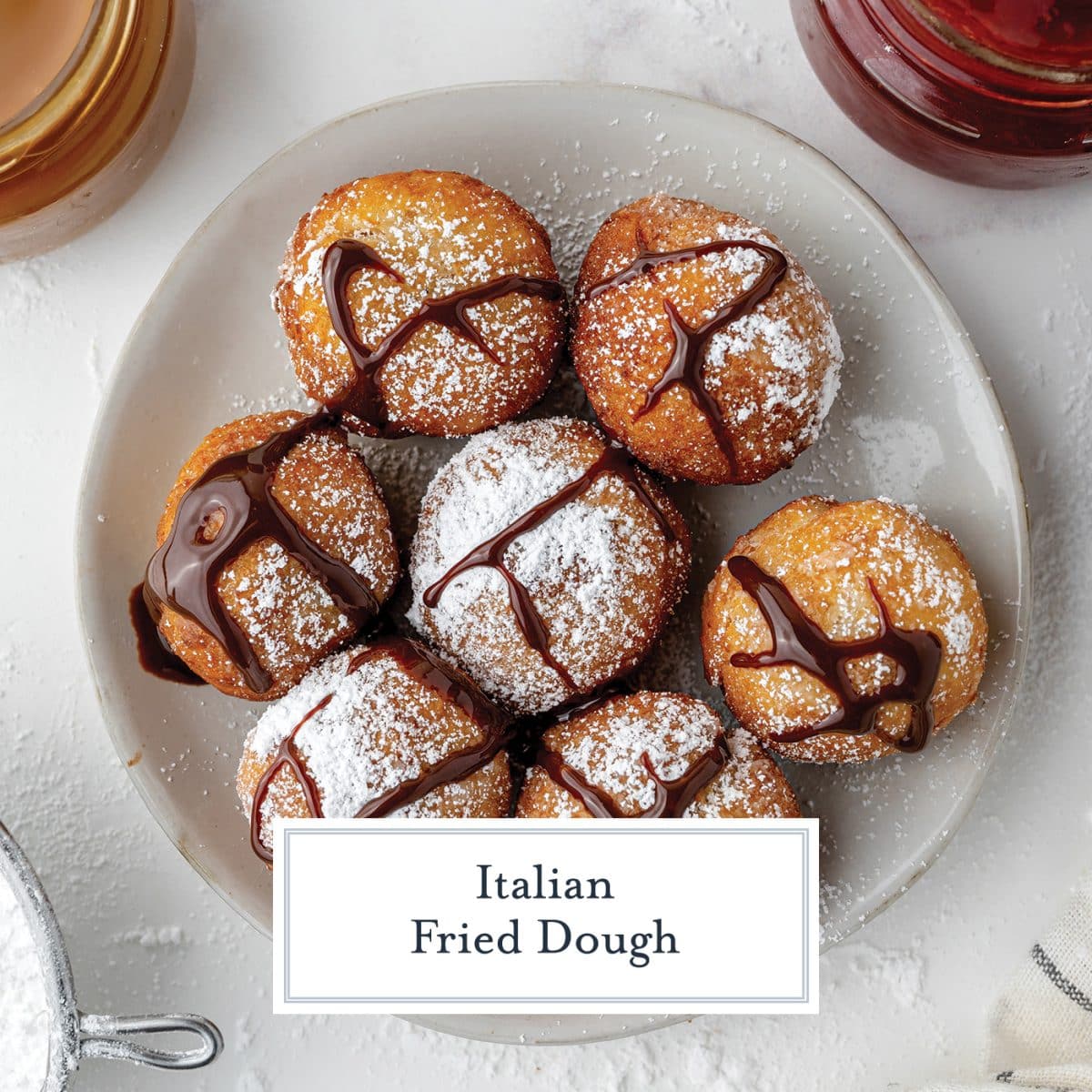 BEST Italian Fried Dough Recipe (aka Zeppole Or Pizza Fritta!)