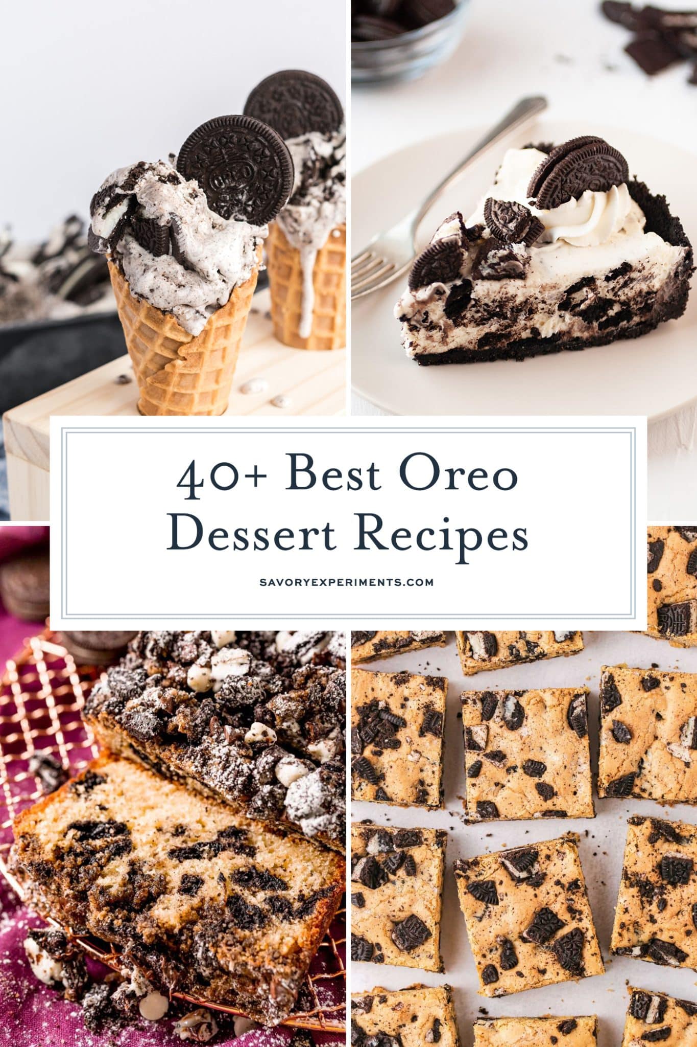 40+ BEST Oreo Dessert Recipes (Cheesecakes, Cookies & More!)