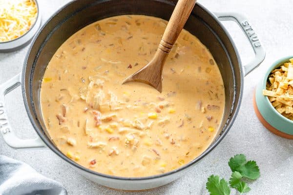 BEST Chicken Taco Soup Recipe - Savory Experiments