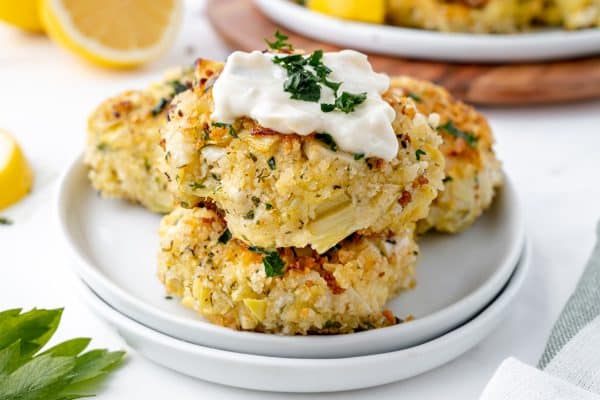 BEST Hearts of Palm Cakes Recipe (Vegetarian Crab Cakes!)