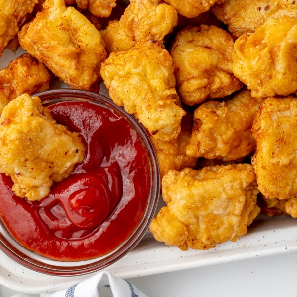 BEST Popcorn Chicken Recipe (Perfectly Crispy Chicken Pieces!)