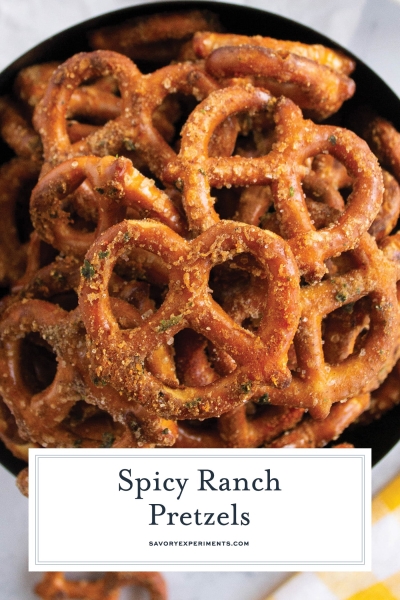 EASY Spicy Ranch Pretzels (Only 4 Ingredients And 30 Minutes!)