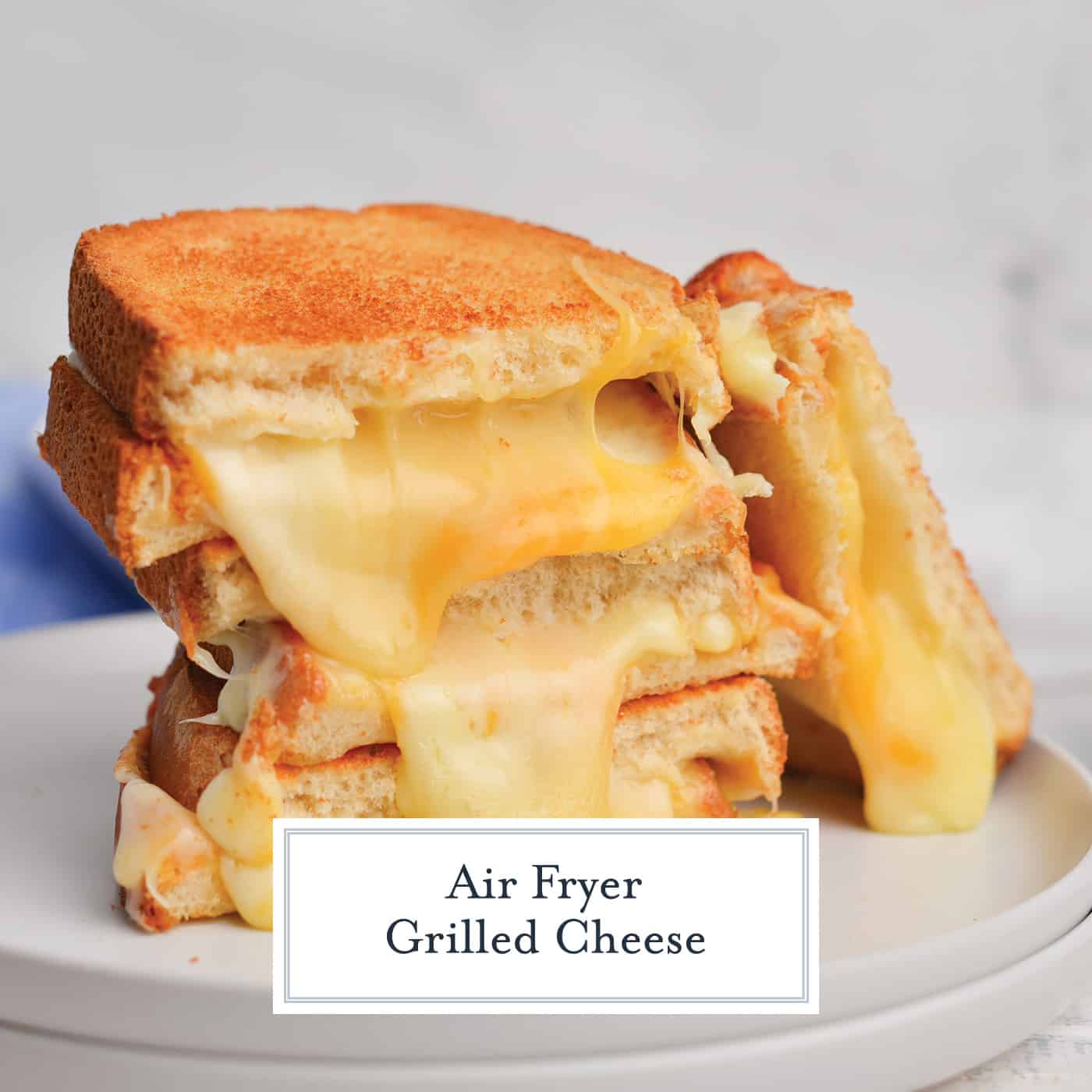 Air Fryer Grilled Cheese - Simple Joy