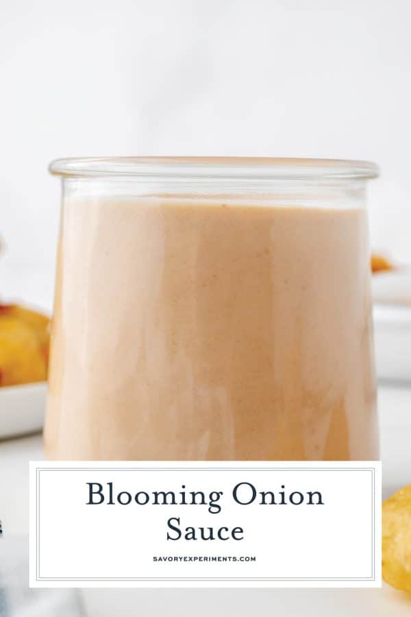 BEST Bloomin Onion Sauce (Copycat Outback Onion Ring Sauce!)