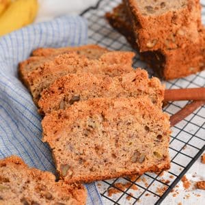 slices of banana bread