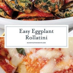 Easy Eggplant Rollatini Recipe - Garlic & Zest